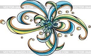 Sea ornamental pattern - vector clipart