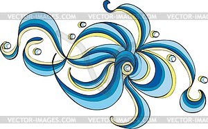 Sea ornamental pattern - vector clipart