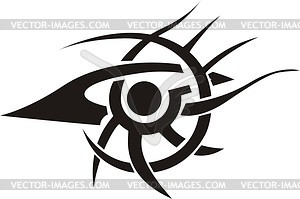 Tribal tattoo - vector clip art