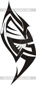 Tribal tattoo - vector clip art