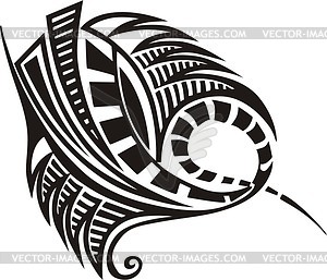Tribal tattoo - vector image