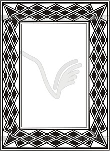 Decorative frame - vector image