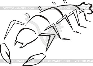 Lobster - vector EPS clipart