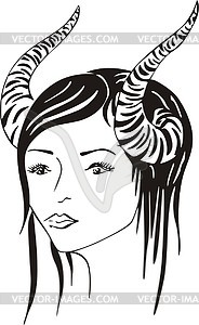 Capricorn - vector clip art