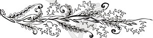 Ornamental decoration - vector image