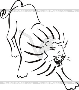 Leo - royalty-free vector clipart