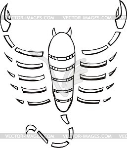 Scorpius - vector EPS clipart