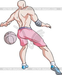 Basketball-player - vector clip art