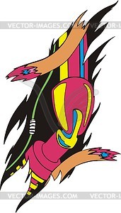 Biomechanics clipart - vector clip art
