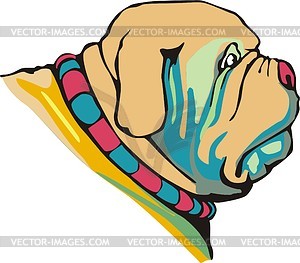 Bulldog - vector clipart