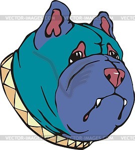 Bulldog - stock vector clipart