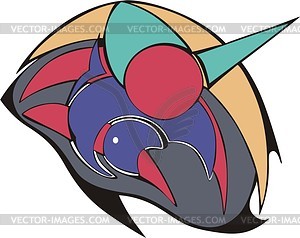 Color abstract design - vector clipart