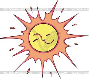 Solar design - vector clipart