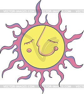 Solar design - vector image