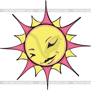 Solar design - vector image