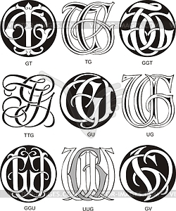 Gm Monogram Vector Images (over 1,900)