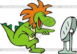 Dragon cartoon - vector image