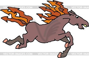 Mustang - vector clipart