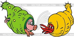 Pig cartoon - vector image