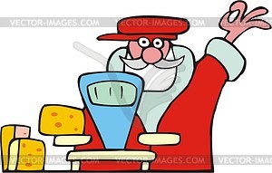 Santa Claus - vector clipart