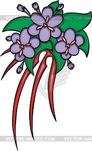 Flower tattoo - vector clipart