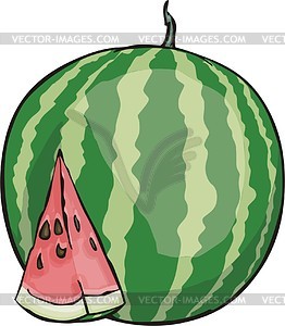 Watermelon - vector clip art
