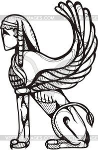 Sphinx - vector image