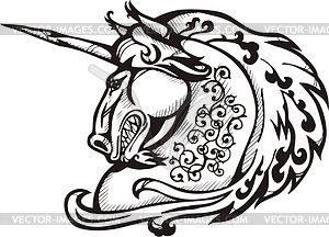 Unicorn - vector clipart