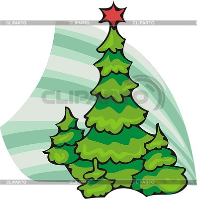 Christmas tree | Stock Vector Graphics |ID 2007908