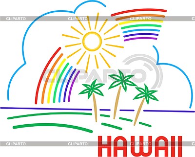 Hawaiian clipart | Stock Vector Graphics |ID 2011382