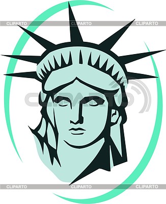 Статуя Свободы (Нью-Йорк) | Векторный клипарт |ID 2003562