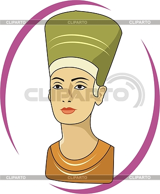 Нефертити | Векторный клипарт |ID 2005544