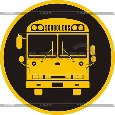 Школьный автобус | Векторный клипарт |ID 2017593
