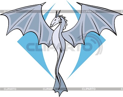 Морской дракон | Векторный клипарт |ID 2013215