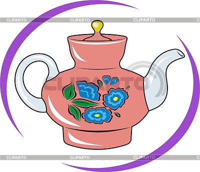 Заварочный чайник | Векторный клипарт |ID 2004973
