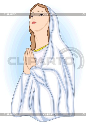 Virgin Mary | Stock Vector Graphics |ID 2013569