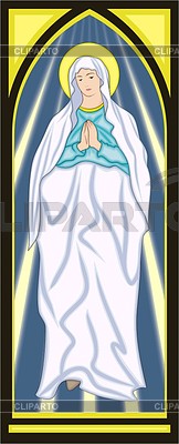 Virgin Mary | Stock Vector Graphics |ID 2013570