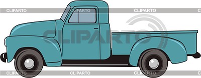 Pickup Chevrolet | Ilustración vectorial de stock |ID 2018757