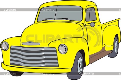 Chevrolet Pickup | Stock Vector Graphics |ID 2018758