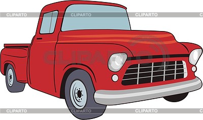 Pickup Chevrolet | Ilustración vectorial de stock |ID 2018759