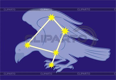 Constellation Corvus | Stock Vector Graphics |ID 2009992