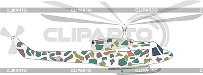 Military helicopter | Stock Vector Graphics |ID 2013114