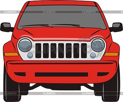 Jeep Cherokee | Ilustración vectorial de stock |ID 2018765