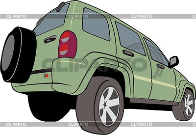 Jeep Cherokee | Ilustración vectorial de stock |ID 2018768