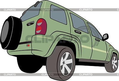 Jeep Cherokee ベクターイラスト Cliparto