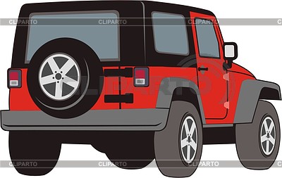 Jeep Wrangler | Ilustración vectorial de stock |ID 2018783