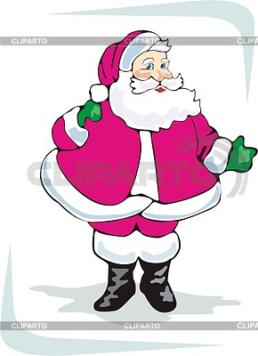 Papá Noel | Ilustración vectorial de stock |ID 2007524