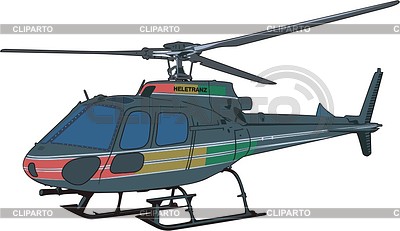 Вертолет | Векторный клипарт |ID 2012207