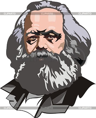 Карл Маркс | Векторный клипарт |ID 2008098