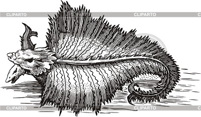 Рыба-монстр | Векторный клипарт |ID 2019442